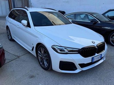 Usata BMW 520 M Sport 190 CV (139 kW) 2021 Bianco Station wagon