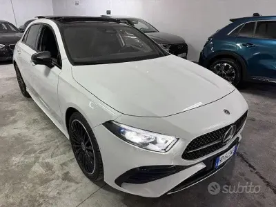 Usata Mercedes A180 AMG Line Premium 116 CV (85 kW) 2023 Bianco Berlina