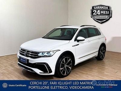 Usata VW Tiguan R-line 150 CV (110 kW) 2023 Pure white SUV