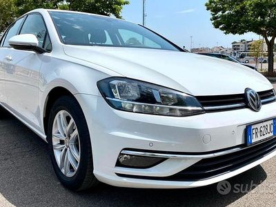 Usata VW Golf VII 2018 Bianco Berlina