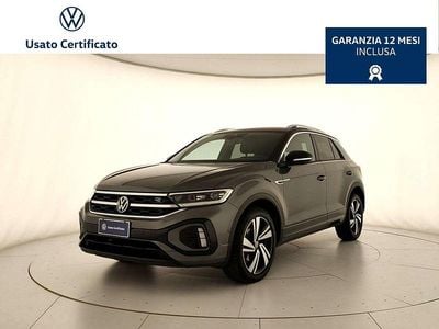 Usata VW T-Roc R-line 116 CV (85 kW) 2023 Grigio SUV