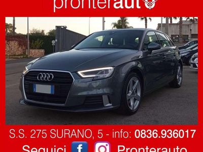 Usata Audi A3 Sport 150 CV (110 kW) 2019 Grigio Berlina