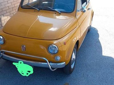 Usata Fiat 500 1970 Giallo Utilitaria