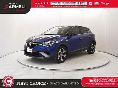 Usata Renault Captur RS Line 101 CV (74 kW) 2022 Blu SUV