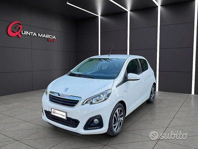 Usata Peugeot 108 72 CV (52 kW) 2021 Bianco Utilitaria