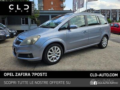 Usata Opel Zafira Cosmo 120 CV (88 kW) 2006 Grigio Monovolume