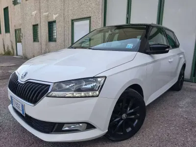 Usata Skoda Fabia 60 CV (44 kW) 2020 Bianco Utilitaria