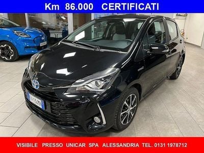 Usata Toyota Yaris Hybrid Active 73 CV (53 kW) 2019 Nero