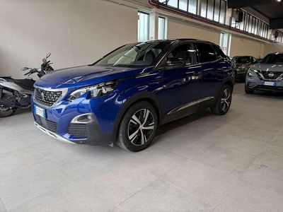 Usata Peugeot 3008 GT-line 131 CV (96 kW) 2020 Blu/azzurro SUV