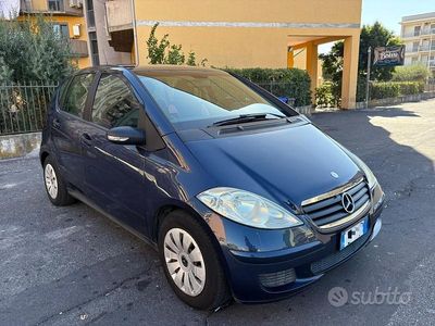 Usata Mercedes A160 Avantgarde 82 CV (60 kW) 2006 Blu Berlina