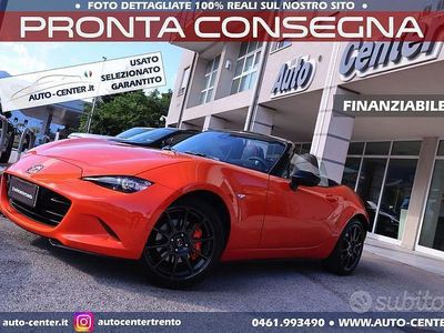 Usata Mazda MX5 184 CV (135 kW) 2019 Arancione Cabrio