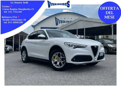 Usata Alfa Romeo Stelvio Business 190 CV (139 kW) 2021 Bianco SUV