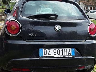 Usata Alfa Romeo MiTo Distinctive 78 CV (57 kW) 2010 Nero Utilitaria