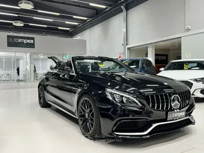 Usata Mercedes C63 AMG AMG 510 CV (375 kW) 2017 Nero Cabrio