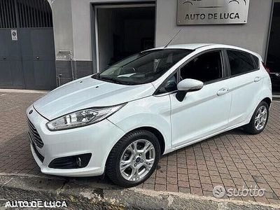 Usata Ford Fiesta Titanium 97 CV (71 kW) 2018 Nero Utilitaria