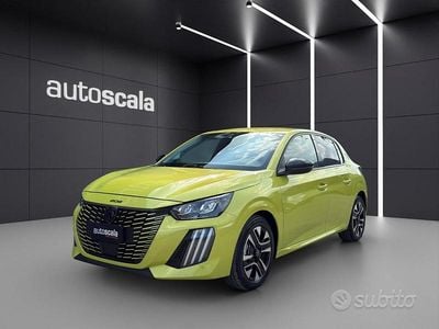 Usata Peugeot 208 Allure 101 CV (74 kW) 2025 Giallo Utilitaria