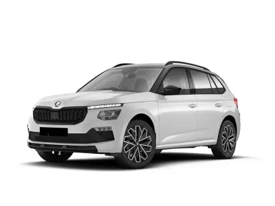 Nuova Skoda Kamiq 150 CV (110 kW) 2026 Bianco luna metallizzato nero tulipano p SUV
