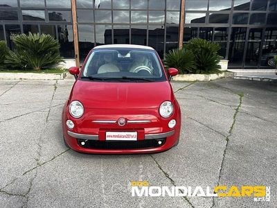 Usata Fiat 500C Lounge 69 CV (50 kW) 2015 Rosso Cabrio