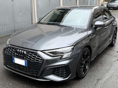 Usata Audi A3 S-Line 150 CV (110 kW) 2022 Grigio Berlina