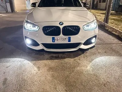 Usata BMW 118 M Sport 136 CV (100 kW) 2017 Bianco Utilitaria