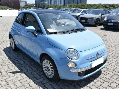 Usata Fiat 500 Lounge 69 CV (50 kW) 2012 Blu/azzurro Berlina