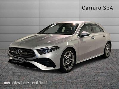 Usata Mercedes A180 Advanced 136 CV (100 kW) 2025 Argento metallizzato Berlina