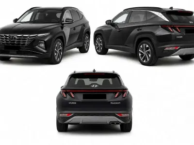Begagnad Hyundai Tucson 136 HK (100 kW) 2022 Svart SUV