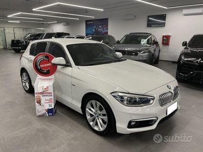 Begagnad BMW 118 150 HK (110 kW) 2017 Vit Halvkombi
