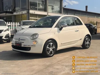 Begagnad Fiat 500 Pop Star 69 HK (50 kW) 2013 Vit Sedan