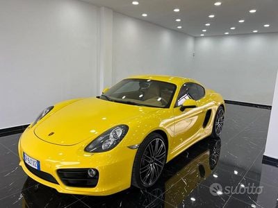 Usata Porsche Cayman 275 CV (202 kW) 2013 Giallo Coupé