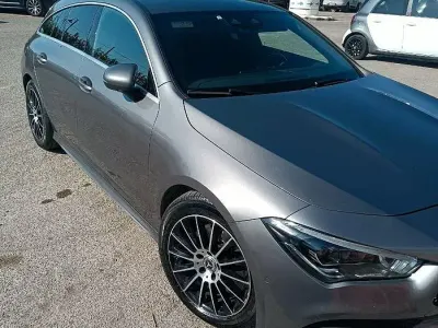 Usata Mercedes CLA200 AMG line 170 CV (125 kW) 2021 Grigio Coupé