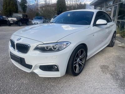 Usata BMW 218 M Sport 142 CV (104 kW) 2014 Bianco Coupé