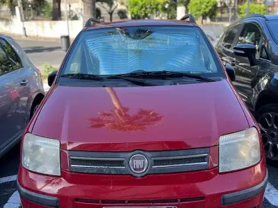 Usata Fiat Panda 60 CV (44 kW) 2008 Rosso Utilitaria