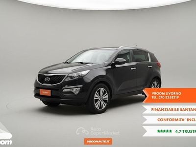 Usata Kia Sportage 116 CV (85 kW) 2014 Nero SUV