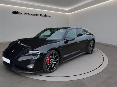Usata Porsche Taycan 4S Sport Turismo Sport Turismo 319 kW (435 CV) 2023 Nero mito metalizzato Station wagon