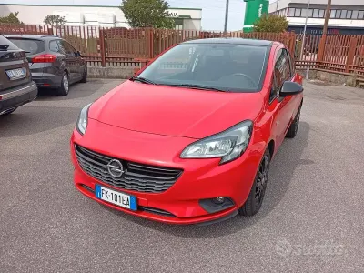 Usata Opel Corsa 90 CV (66 kW) 2017 Rosso Utilitaria