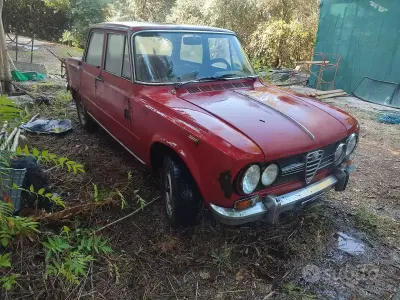Usata Alfa Romeo Giulia Super 1960 Rosso Berlina