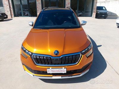 Usata Skoda 110 R ScoutLine 110 CV (80 kW) 2022 Arancione Station wagon