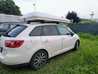 Usata Seat Ibiza ST 105 CV (77 kW) 2011 Bianco Station wagon