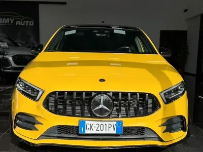 Käytetty Mercedes A200 Premium 150 HP (110 kW) 2021 Keltainen Sedan