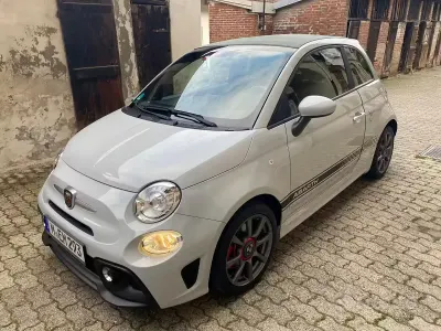 Usata Fiat 500C Abarth 145 CV (106 kW) 2017 Grigio Cabrio