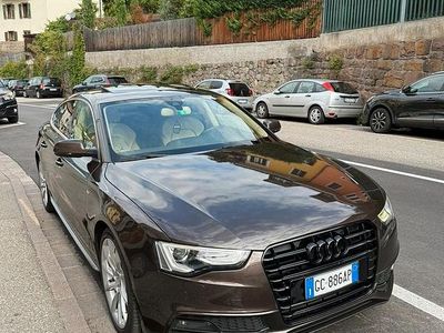 Usata Audi A5 S-Line 180 CV (132 kW) 2013 Marrone Coupé