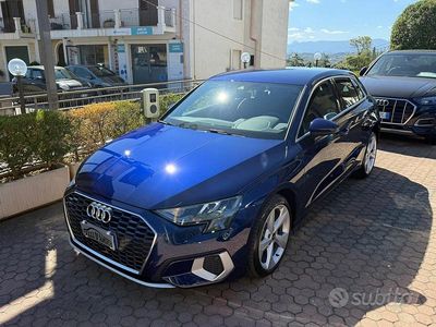 Usata Audi A3 Advanced 150 CV (110 kW) 2022 Blu Berlina