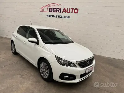 Usata Peugeot 308 131 CV (96 kW) 2020 Bianco Berlina