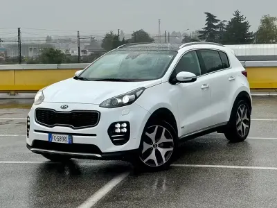 Begagnad Kia Sportage GT-Line 185 HK (136 kW) 2016 Vit SUV