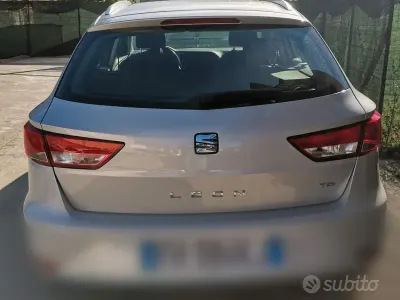 Usata Seat Leon 115 CV (84 kW) 2017 Grigio Station wagon