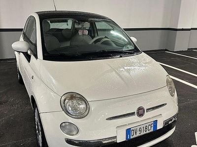 Usata Fiat 500 2009 Bianco Cabrio