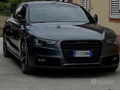 Usata Audi A5 190 CV (139 kW) 2015 Marrone Coupé