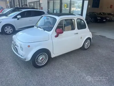 Usata Fiat 500 Abarth 19 CV (13 kW) 1970 Bianco Utilitaria