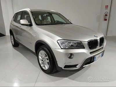 Begagnad BMW X3 Sport Line 184 HK (135 kW) 2014 Gul SUV